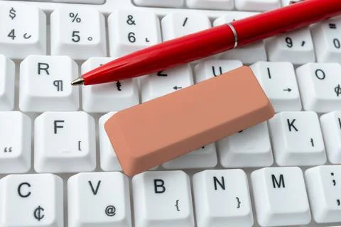 Abstract Fixing Outdated Websites, Maintaining Internet Connection, Researching Foto stock