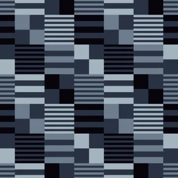 Abstract flag infinity seamless pattern Stock Illustration