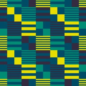 Abstract flag infinity seamless pattern Stock Illustration