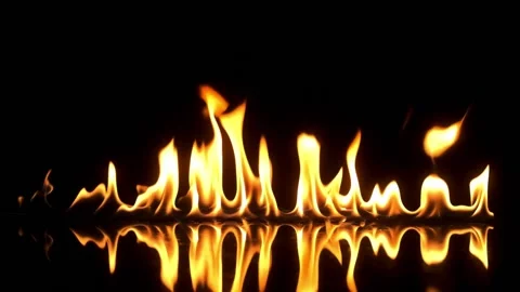 Abstract flame background slow motion video Vídeos de archivo 143714061