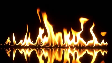 Abstract flame background slow motion video Vídeos de archivo 143714101