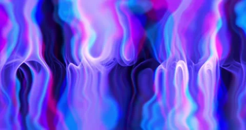 Abstract Flame Motion Ethereal Multicolor Flow Animation Stock Footage 316242203