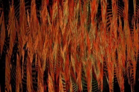 Abstract flame pattern Stock Illustration