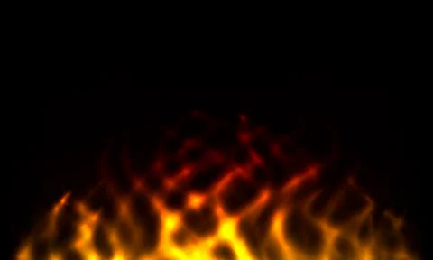 Abstract flame of red fire Stock Illustration