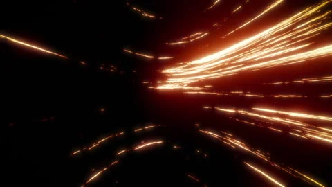 Abstract Flame Vortex Loop Stock Footage 200771615