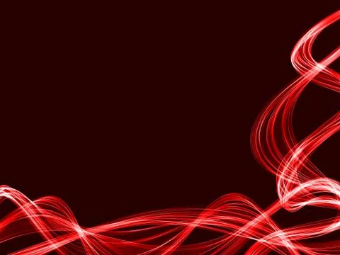 Abstract flame wave background with beautiful elegant shapes and bright cover Stock Illustration