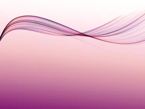 Abstract flame wave background Stock Illustration