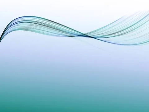 Abstract flame wave background Stock Illustration