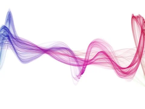 Abstract flame wave background Stock Illustration