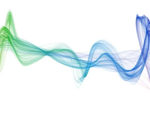 Abstract flame wave background Stock Illustration