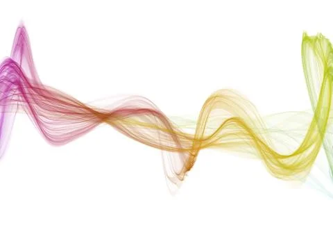 Abstract flame wave background Иллюстрация