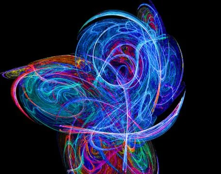 Abstract Flames Background Ilustração Stock