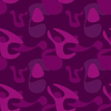 Abstract flames camouflage seamless pattern Stock Illustration