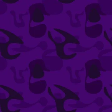 Abstract flames camouflage seamless pattern Stock Illustration