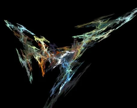 Abstract Flames Pattern Background Stock Illustration