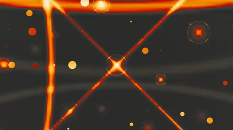 Abstract Flares and Lines HD Stock Footage 1042242