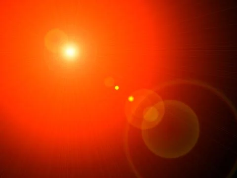 Abstract flares Stock Illustration