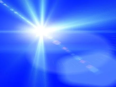 Abstract flares Stock Illustration