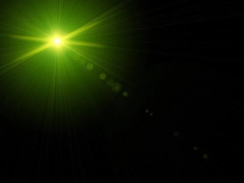 Abstract flares Stock Illustration