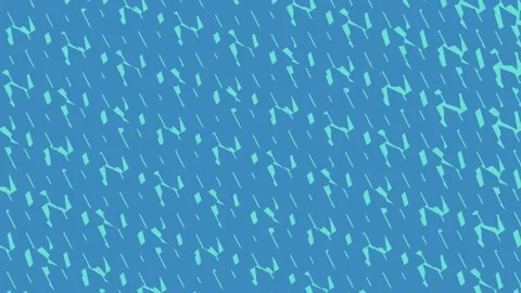 Abstract flat background with blue and cyan repeating ripple pattern Stock Footage 337334417