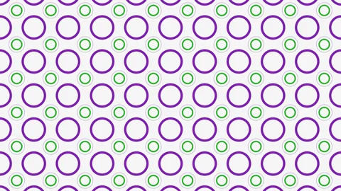 Abstract flat circle lines background Stock Footage 277124992