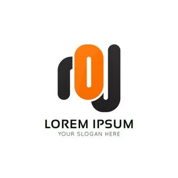 Abstract flat company vector icon sign Stock Illustration