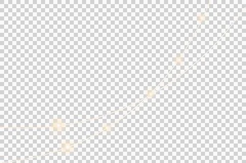 Abstract flat design showing glowing orbs moving on curved lines over Stock Illustration
