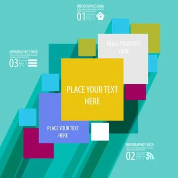 Abstract flat designed background. Stock-Illustration