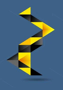 Abstract flat geometric infographics vector design Abstract flat geometric... 스톡 사진