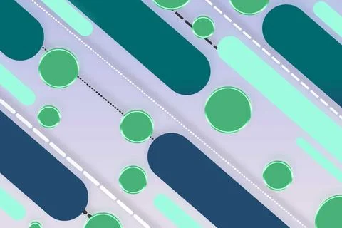 Abstract flat geometric modern background and wallpaper イラスト素材