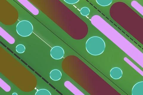 Abstract flat geometric modern background and wallpaper イラスト素材