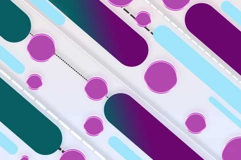 Abstract flat geometric modern background and wallpaper Stock Illustration