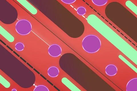 Abstract flat geometric modern background and wallpaper Stock Illustration