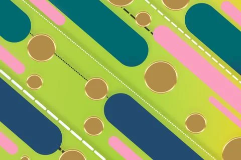 Abstract flat geometric modern background and wallpaper Stock Illustration