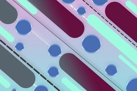 Abstract flat geometric modern background and wallpaper イラスト素材