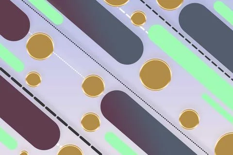 Abstract flat geometric modern background and wallpaper Stock Illustration