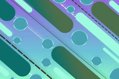 Abstract flat geometric modern background and wallpaper イラスト素材