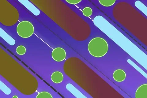 Abstract flat geometric modern background and wallpaper Illustrazione stock