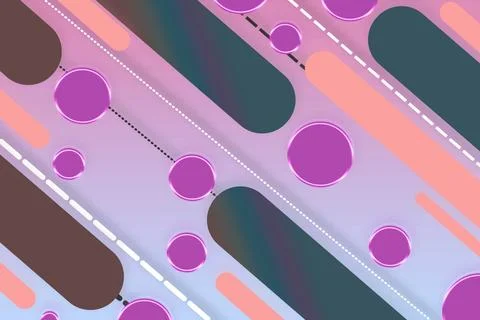 Abstract flat geometric modern background and wallpaper イラスト素材