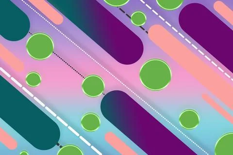 Abstract flat geometric modern background and wallpaper イラスト素材