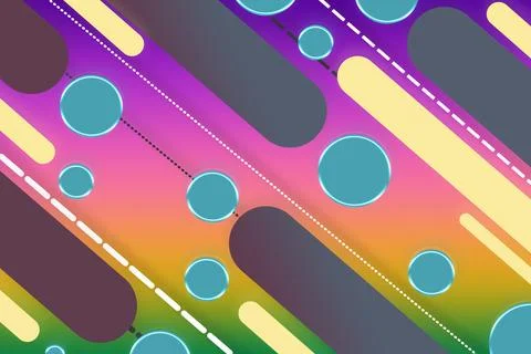 Abstract flat geometric modern background and wallpaper Stock Illustration