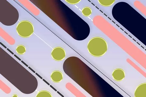 Abstract flat geometric modern background and wallpaper イラスト素材