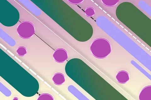 Abstract flat geometric modern background and wallpaper イラスト素材