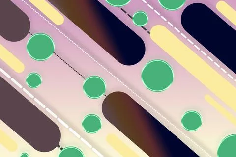 Abstract flat geometric modern background and wallpaper Stock Illustration
