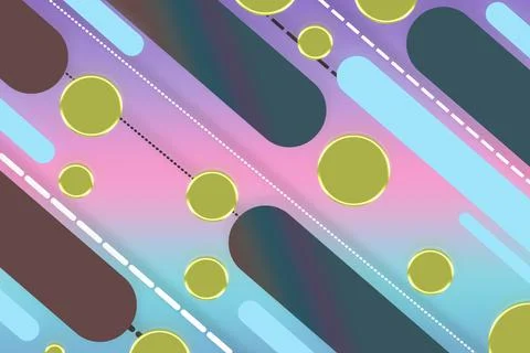 Abstract flat geometric modern background and wallpaper イラスト素材