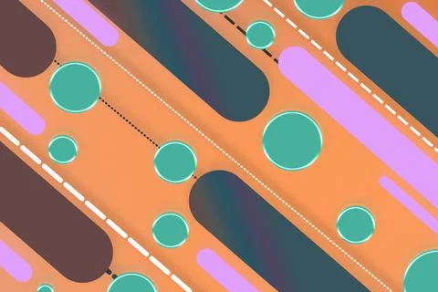 Abstract flat geometric modern background and wallpaper Stockillustratie