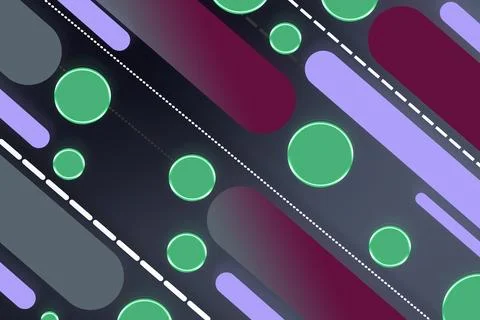 Abstract flat geometric modern background and wallpaper Stock Illustration