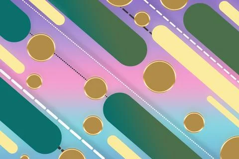 Abstract flat geometric modern background and wallpaper Stock Illustration