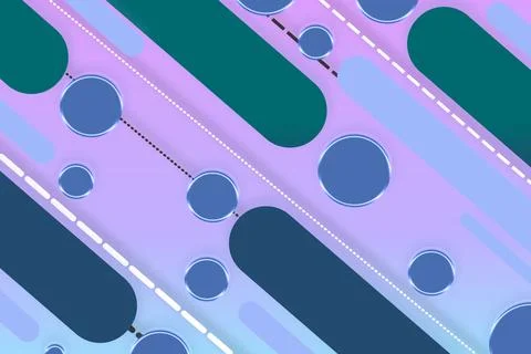 Abstract flat geometric modern background and wallpaper イラスト素材