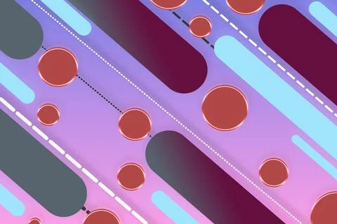 Abstract flat geometric modern background and wallpaper Stock Illustration